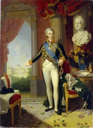 Portret hrabiego Nikołaja Pietrowicza Szeremietiewa (1751-1809) (portret hrabiego N.P. Szeremietiewa). Obraz Władimira Lukicha Borowikowskiego (lub Borowikowskiego) (1757-1825), olej na płótnie
