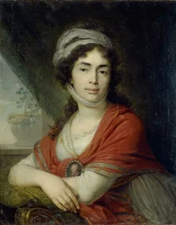 Portret Marii Marfy Dmitrievny Duniny z domu Norov, 1799