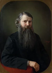 Portret Iwana Jegorowicza Zabelina 1820-1908, 1871