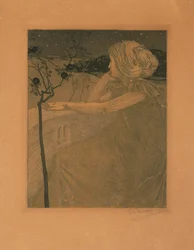 Medytacja na balkonie, 1899-1900.