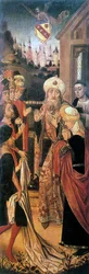 Jakub płacze nad zakrwawioną tuniką Józefa, XV wiek.