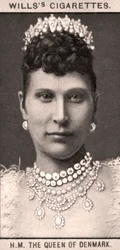 H.M. Królowa Danii, 1908.