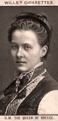H.M. Królowa Grecji, 1908.