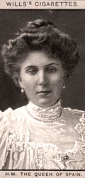 H.M. Królowa Hiszpanii, 1908.