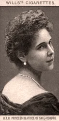 Jej Wysokość Księżniczka Beatrice z Saxe-Coburg, 1908.