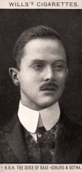 JKW Książę Sachsen-Coburg i Gotha, 1908.