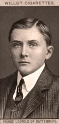 Książę Leopold Battenberg, 1908.
