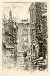 „Dwór Jamesa, Edynburg”, 1928.