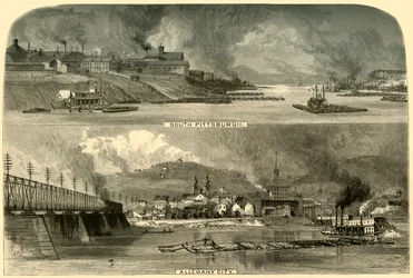 „Południowy Pittsburg i Alleghany City”, 1874.