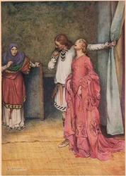 Szaleństwo Ofelii, z „Hamleta” Williama Shakespeare