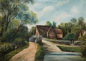 Dingles, Sarehole, niedaleko Moseley, 1906.