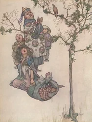 Potem zaczął śpiewać słowik, ok. 1930 r