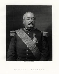 Achille Francois Bazaine, marszałek Francji, XIX wiek.