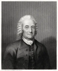 Emanuel Swedenborg, szwedzki filozof, mistyk i kosmolog, 1884