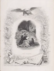 Losy, z Pieśni Bérangera, 1829. Twórcy: W.J.J. Déshauvents, Melchior Péronard.