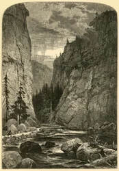 „Kanion Bowlera”, 1874.