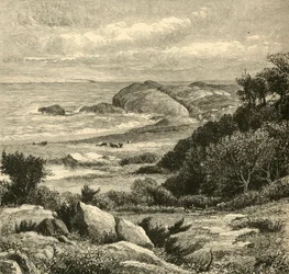 „Odległy widok czyśćca”, 1872.
