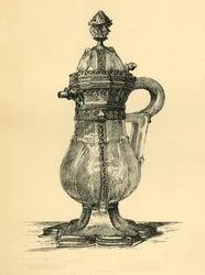 Kryształowa ampułka, XIV w., 1881 r.