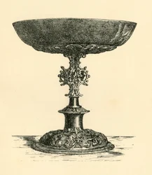 Tazza srebrna, początek XVII w., 1881 r.