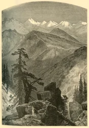 „Szczyt Sierras”, 1874.
