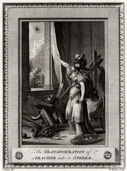 Przemiana Arachne w Pająka, 1775