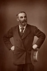 „John Burns (1858-1943) angielski polityk (socjalistyczny) laburzystów. (typ Woodbury)