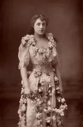 „Julia Neilson (1868-1957) angielska aktorka. (typ woodbury)