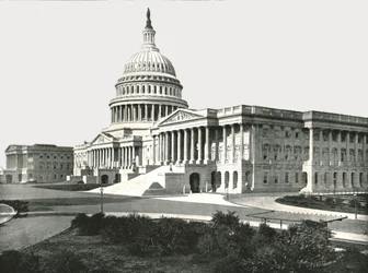 Kapitol, Waszyngton DC, USA, 1895.
