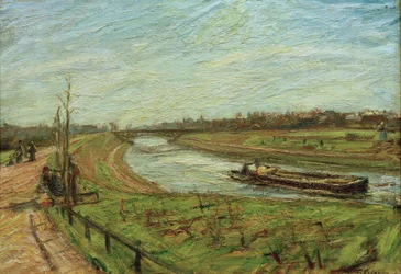 Krajobraz nad Kanałem Teltow
