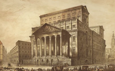 Dwór (chromolitho)