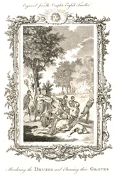 Mordowanie druidów, około 1771-1772