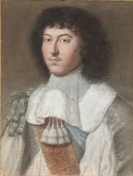Portret Ludwika XIV, króla Francji 1638-1715, 1660.
