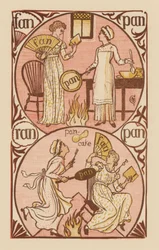 Strona z The Golden Primer (kolor lito)