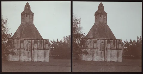 Kuchnia opata, opactwo Glastonbury, Glastonbury, Mendip, Somerset, 1913.