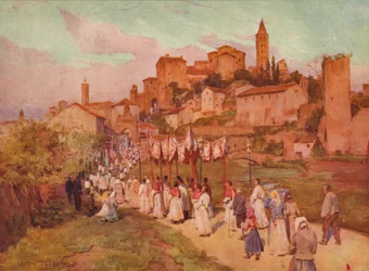 Corpus Domini w Viterbo, c1900 1913