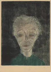 Zmęczony Mężczyzna (Autoportret)