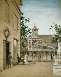 James McNeill Whistler w Cremorne Gardens, Chelsea,