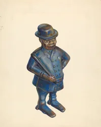 Bank Zabawek: Policjant, ok. godz. 1939.