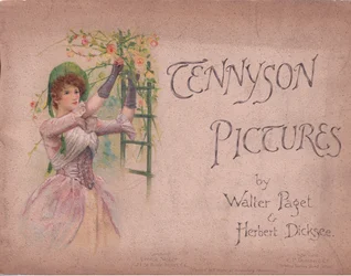 Projekt okładki przedniej (The May Queen), ilustracja z Tennyson Pictures wydana przez EP Dutton & Co, ok. 1900 (kolor litho)