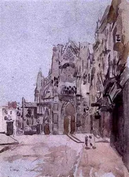 Dieppe (akwarela na papierze)