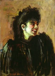 Rajski kos, ok. 1896-8 (olej na płótnie)