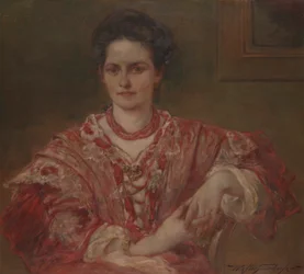 Portret Dorothei A. Dreier (1870