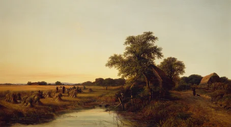 Żniwa (olej na płótnie)