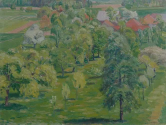 Wiosna nad jeziorem Attersee