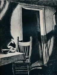 Światło lampy, 1929