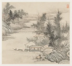 Album Pejzaży: Liść 2, 1677.