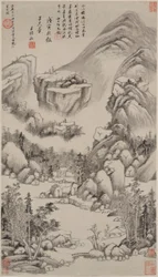 Krajobraz w stylu Huang Gongwang