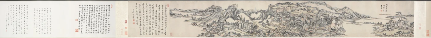 Zielone szczyty pod czystym niebem: po Huang Gongwang