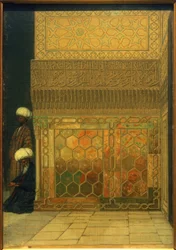 Narożnik w mauzoleum Gur-Emir