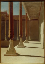 Galeria w Cytadeli Samarkanda